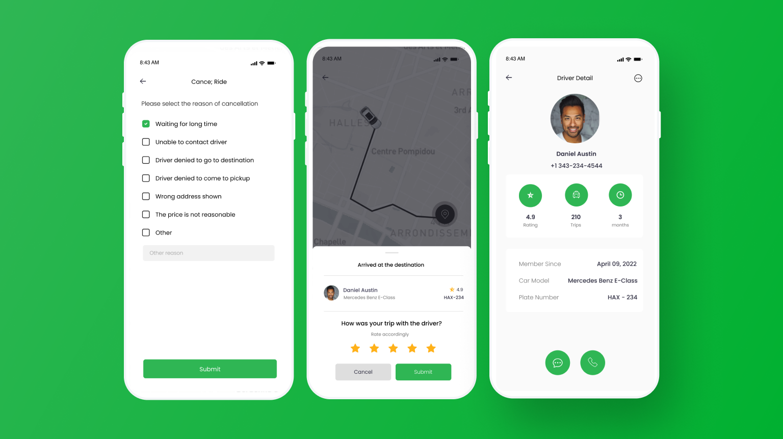 Raido Carpooling Taxi Booking App Template Flutter by